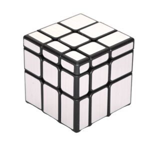 mirror 3x3 moyu (plateado)